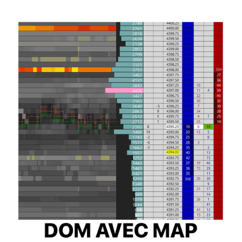 DOM with map - white version