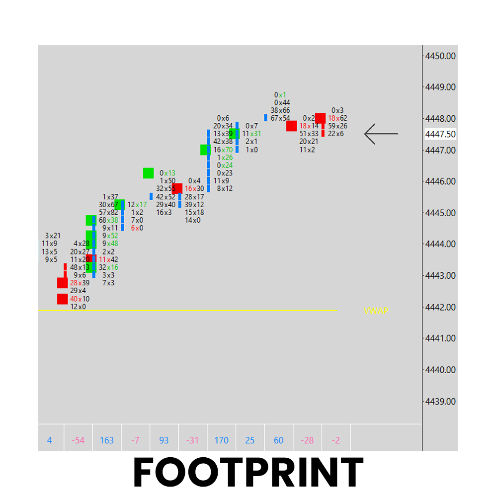 Footprint - white version